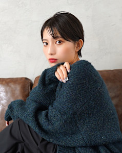 【La fith】丸みショート×オリーブブラウン - La fith hair coco 博多店掲載