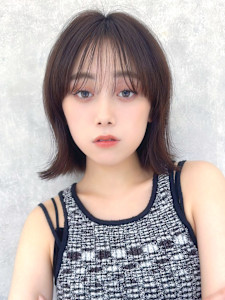 【La fith】外ハネボブ×暗めカラー - La fith hair SEnSE 広島袋町店掲載