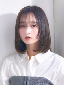 【La fith】グレージュカラー×Cカールボブ - La fith hair SEnSE 広島袋町店掲載