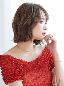 【La fith】ブリーチなしWカラー×切りっぱなしボブ - La fith hair SEnSE 広島袋町店掲載