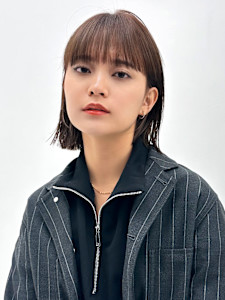 【La fith】切りっぱなしボブ×グレーベージュ - La fith hair SEnSE 広島袋町店掲載