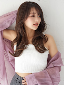 【La fith】韓国ヘア×マロンブラウン - La fith hair SEnSE 広島袋町店掲載