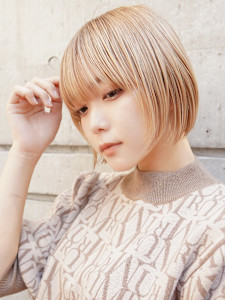 【La fith】ミニボブ×ハイトーンカラー - La fith hair SEnSE 広島袋町店掲載