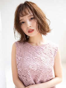 【La fith】 無造作カール×ミディアム - La fith hair SEnSE 広島袋町店掲載