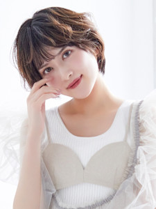 【La fith】マッシュショート×グレージュカラー