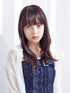 【La fith】ピンクブラウン×重めバング - La fith hair santie 広島駅前店掲載