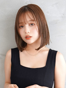 【La fith】くびれボブ×ショコラアッシュ - La fith hair santie 広島駅前店掲載