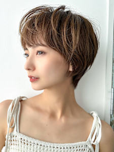【La fith】マッシュショート×ハイライト - La fith hair santie 広島駅前店掲載