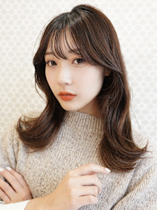 【La fith】ココアブラウン×くびれセミディ - La fith hair santie 広島駅前店掲載