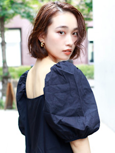 【La fith】 かきあげ前髪×ミディアム - La fith hair santie 広島駅前店掲載