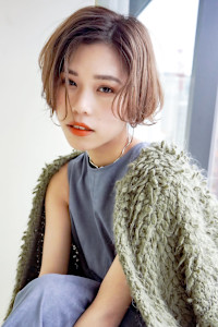 【La fith】エアリーミディアム×前髪なしショート - La fith hair santie 広島駅前店掲載