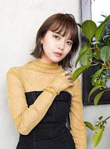 【La fith】グレーベージュ×切りっぱなしボブ - La fith hair santie 広島駅前店掲載