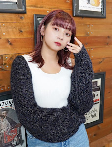 【La fith】外ハネボブ×カシスブラウン - La fith hair santie 広島駅前店掲載