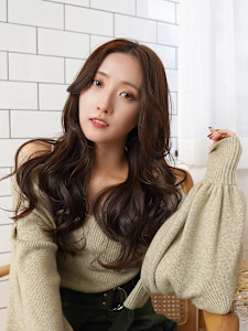 【La fith】ダークグレージュ×カーテンバング - La fith hair santie 広島駅前店掲載