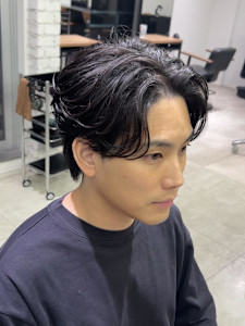 【LIPPS横浜】フェザーパーマ／フェザーショート