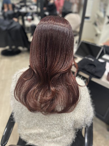 Mako ピンクベージュ 透明感 ブリーチなし 銀座 - Euphoria 銀座本店 Smart Salon【ユーフォリア】掲載