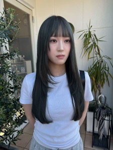 【るん】透明感◎オリーブカラー　赤み消しカラー　グレージュ - Hair Color & Treatment BLS掲載