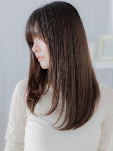 暗髪アッシュブラウン重軽ロングレイヤー　シャギーカット - mod's hair【モッズヘア】上尾/上尾西口店掲載