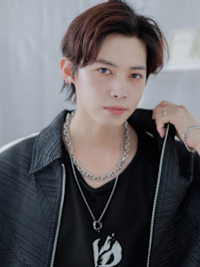 アップバングレッドブラウンモテマッシュ　チョコレートブラウン - mod's hair【モッズヘア】越谷/越谷西口店掲載