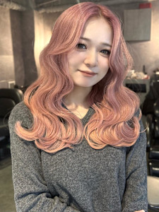 《巴結生》コーラルピンク/ピンクカラー/ピンクベージュ