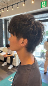 くせ毛風パーマ