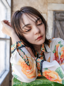 大人可愛い20代30代40代50代前下がりボブ