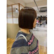 冬のボブもオススメ　武井【イルミナカラー/縮毛矯正/髪質改善