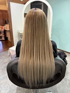 1カ月後のヘアスタイルも綺麗に