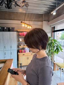 ショート/ショートボブ/ボブ/レイヤー/レイヤーカット - latte hair lemie掲載