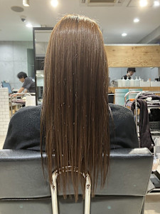 サラサラストレート