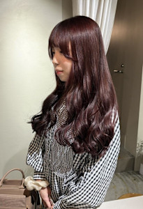 カシスピンク - mallow*花屋併設の美容院*掲載