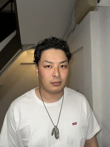 癖毛風メンズパーマ