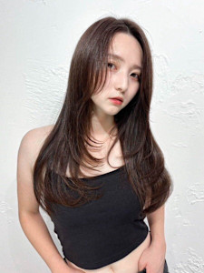 フェイスレイヤー/韓国レイヤー/顔周り/後れ毛/髪質改善