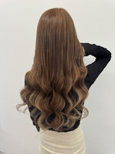 黒髪からイメチェン！ブラウン×インナーベージュ！