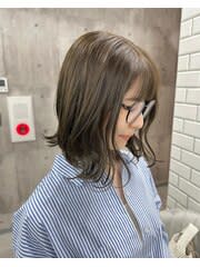 セミボブ×グリーンカラー - newi 赤羽掲載
