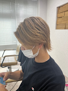 メンズミルクティーカラー - agir hair 所沢 【アジールヘア】 所沢プロペ通り店掲載