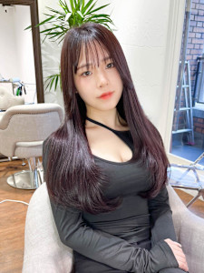 艶髪/韓国レイヤー/ロングレイヤー/顔まわり/髪質改善 - Elsa the beauty 神戸三宮 ～似合わせ＆髪質改善＆酸性縮毛矯正～掲載