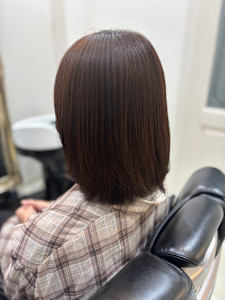【山口県宇部市】上質カラー髪質改善　宇部市/美容院/美容室