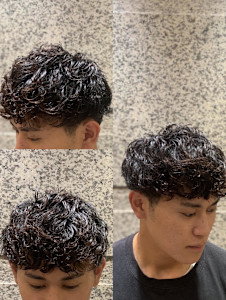 【ウェーブパーマ】