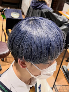 透明感ブルーグレーのマッシュショート - Vis Hair＆Beauty 西新井店【ビス ヘア アンド ビューティー】掲載
