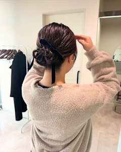 20代・30代・40代似合う小顔ヘアアレンジ♪二次会ブライダ