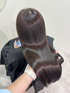 髪質改善トリートメント/オリーブベージュ/グレージュ/韓国/