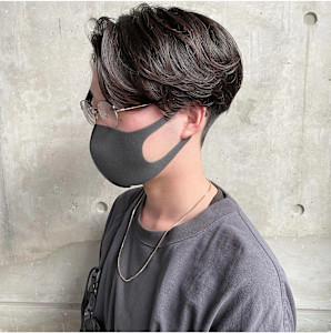 渋谷駅/学割U24/メンズサロン/フェザーパーマ