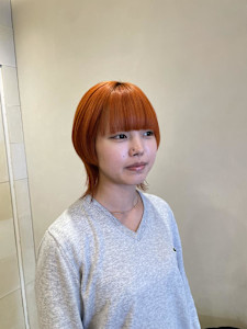 ナチュラルオレンジカラー