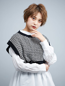 ベリーショート/センターパート - ヘアーサロン ソシエ 松戸店掲載