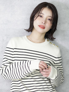 センターパート/外はねボブ - ヘアーサロン ソシエ 松戸店掲載