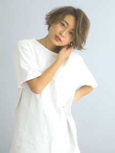 透明感ショートボブ/外ハネボブ - ヘアーサロン ソシエ 西武所沢店掲載