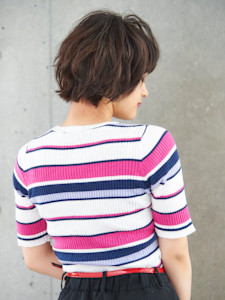 外ハネショートボブ - ヘアーサロン ソシエ 近鉄橿原店掲載