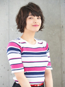 外ハネショートボブ - ヘアーサロン ソシエ 伊勢丹立川店掲載