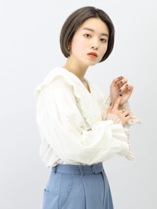 透明感/アッシュカラー/センターパート - ヘアーサロン ソシエ 相模大野店掲載